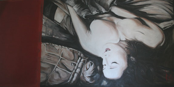 Woman on Wall